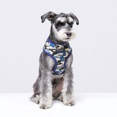RealPet 狗狗軍事風胸背帶, NAVY, 1件