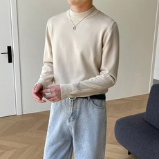 男款 DM 內搭層次感高領毛衣