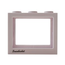 3MENBASKET DIY積木魚缸, 白色