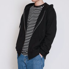 OTD 純棉素色連帽外套