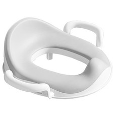 MH家居 韓國無味PU坐墊兒童馬桶圈, 灰色