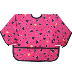 플리에 유아용 NEW 방수 긴팔 턱받이, 16못난이별, 1개, 1개입