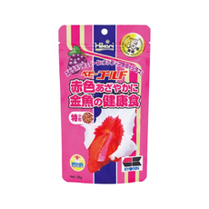 Hikari 高夠力 浮水性金魚色揚飼料, 添加葡萄多酚, 日本製造, 適用於金魚和錦鯉幼魚, 100g, 1袋