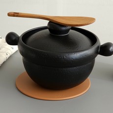 ade.l 韓式糖餅造型矽膠隔熱墊, 焦糖色, 1個