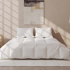 아망떼 폴란드 베이직 호텔식 구스 이불솜 사계절용, WHITE