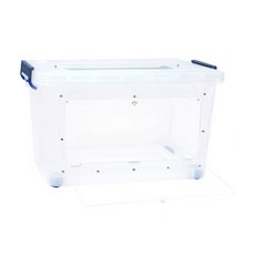 Bora Pet 磁吸鎖前開門式寵物箱 55L + 不鏽鋼蓋, 單一顏色, 1套