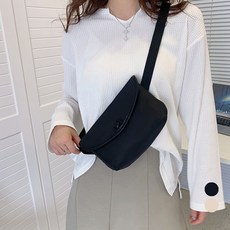 엘쏘 마그네틱 버튼 미니 메신저백