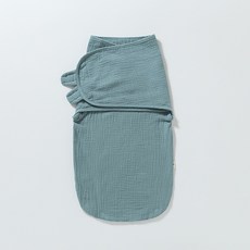 Starbean 簡約素色紗布包巾 S