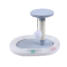 Gatto二合一軌道球貓咪跳台, 1個, 藍色