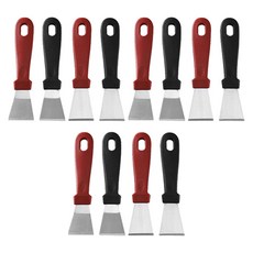 ABM 不鏽鋼電磁爐頑固污漬清潔刮刀 2種 x 6入組, 1套