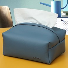 제이씨피 북유럽 미니멀 각티슈 커버, 블루