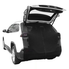 Carever 車用後車廂防蚊帳, 黑色