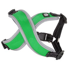 Mungtem X型反光胸背帶, 綠色