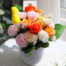 Blüehen 造型肥皂花盆, 1套, 橘子