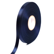 포포팬시 뭉구 프리미엄 유광 단면 공단 리본 10mm, 22 곤색, 1개, 45m