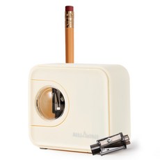 AttiRabbit 現代自動削鉛筆機, 1個, 象牙白色