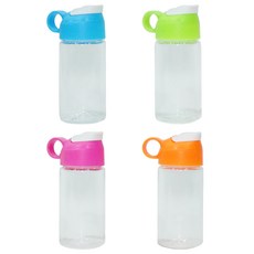 Ggomggomi 運動水壺 400ml x 4款組合, 藍色, 綠色, 橘色, 粉紅色, 1個