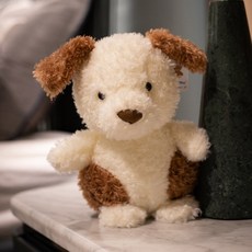 I'CLE 毛茸茸動物角色縫製玩偶, 20cm, 1個, 小狗