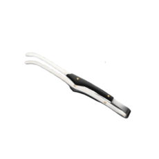 黑檀木不銹鋼茶夾, 1支, 混和顏色