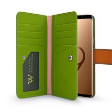 Wcase Monogram Edition 雙面錢包手機殼 + 手腕帶
