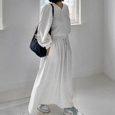 MYSEASON 女性 Normcore V領運動兩件式套裝