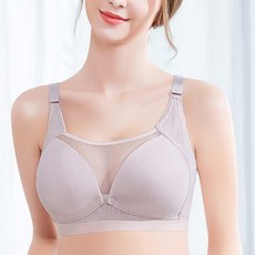 網眼前扣式哺乳內衣