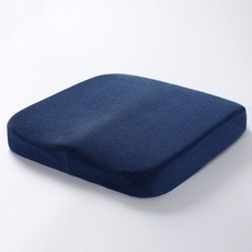 Alfacom辦公室椅子記憶棉方形坐墊, 藍色