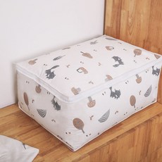 마켓에이 하이퀄리티 곰팡이 방지 이불 정리함 M, 여우, 1개