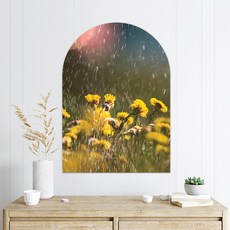 SANGSANG HOO 拱形海報 雨滴