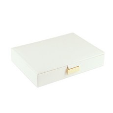 簡約四角扁平珠寶盒 CJ-RA110, 1個