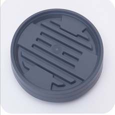 日常居家附輪花盆托盤, 1個, 深灰色