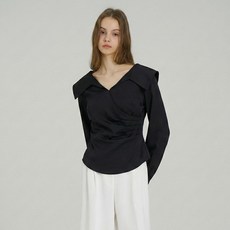 ab.plus 女款裹身抓皺上衣 LSA5MB47