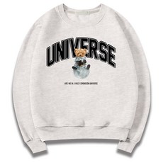 ILLUSO 男女通用 Universe Bear 特殊雙面布料 大學T