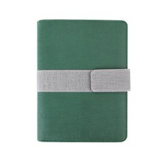 Wonbdiary Tagorara線條磁吸系統日記本, 綠色