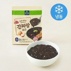 면사랑 간짜장 소스 3개입 (냉동), 540g, 1개