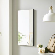 온맘컴퍼니 프랑 더프레임 벽거울 300 x 600 mm, 블랙
