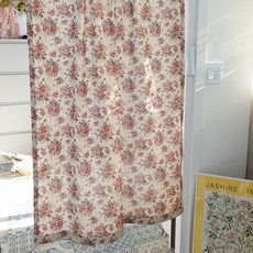 ANDCOTTON Atti 玫瑰花遮蔽簾, 米色
