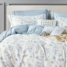 J-bedtime 床寢時光 萊賽爾天柔絲花款美式枕套 G7623-1