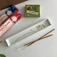 도자기 인센스 스틱 홀더, 연꽃송이