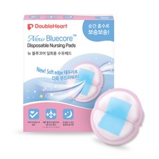 DoubleHeart 雙心 Bluecore系列 防溢乳墊, 60個, Night 晚上用也乾爽, 1盒