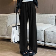 루나걸 여성용 탬스 밴딩 와이드 팬츠 L24FP081606