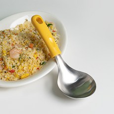 304不鏽鋼迷你上菜匙, 維他命黃, 1個