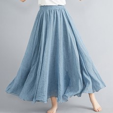 레몬소울 비쥬 밴딩 플레어 스커트