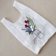 GENIAL 女士刺繡點海灘單肩花朵雪紡包