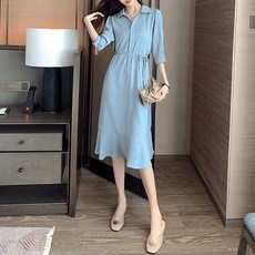 루나걸 주린 카라 원피스