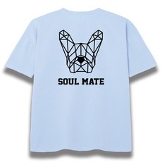 일루소 남녀공용 소울메이트 아이스 분또 오버핏 반팔 티셔츠