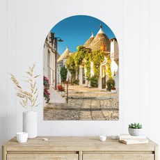 SANGSANG HOO 拱形海報 普利亞街景