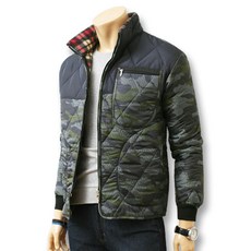 블루포스 남성용 미던크 기모 경량 패딩 점퍼