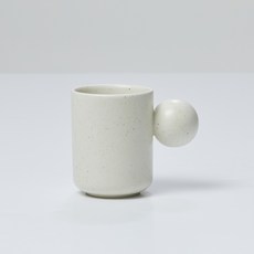 BetterFinger 陶瓷碗型馬克杯 300ml, 1個, 白色