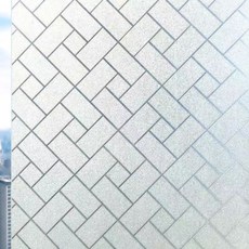 언헤브 데일리 유리창 필름 시트지, 04패턴, 90 x 500 cm